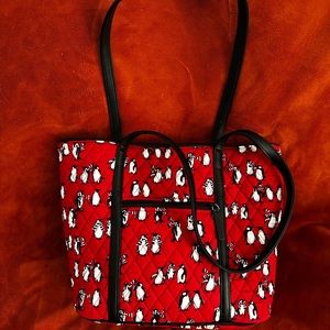 New without Tag- Vera Bradley Tote - Playful Penguins
